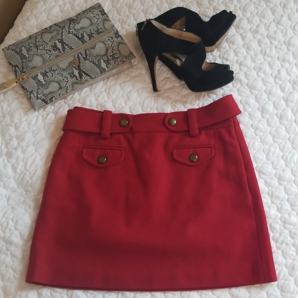 J. Crew Wool Skirt
